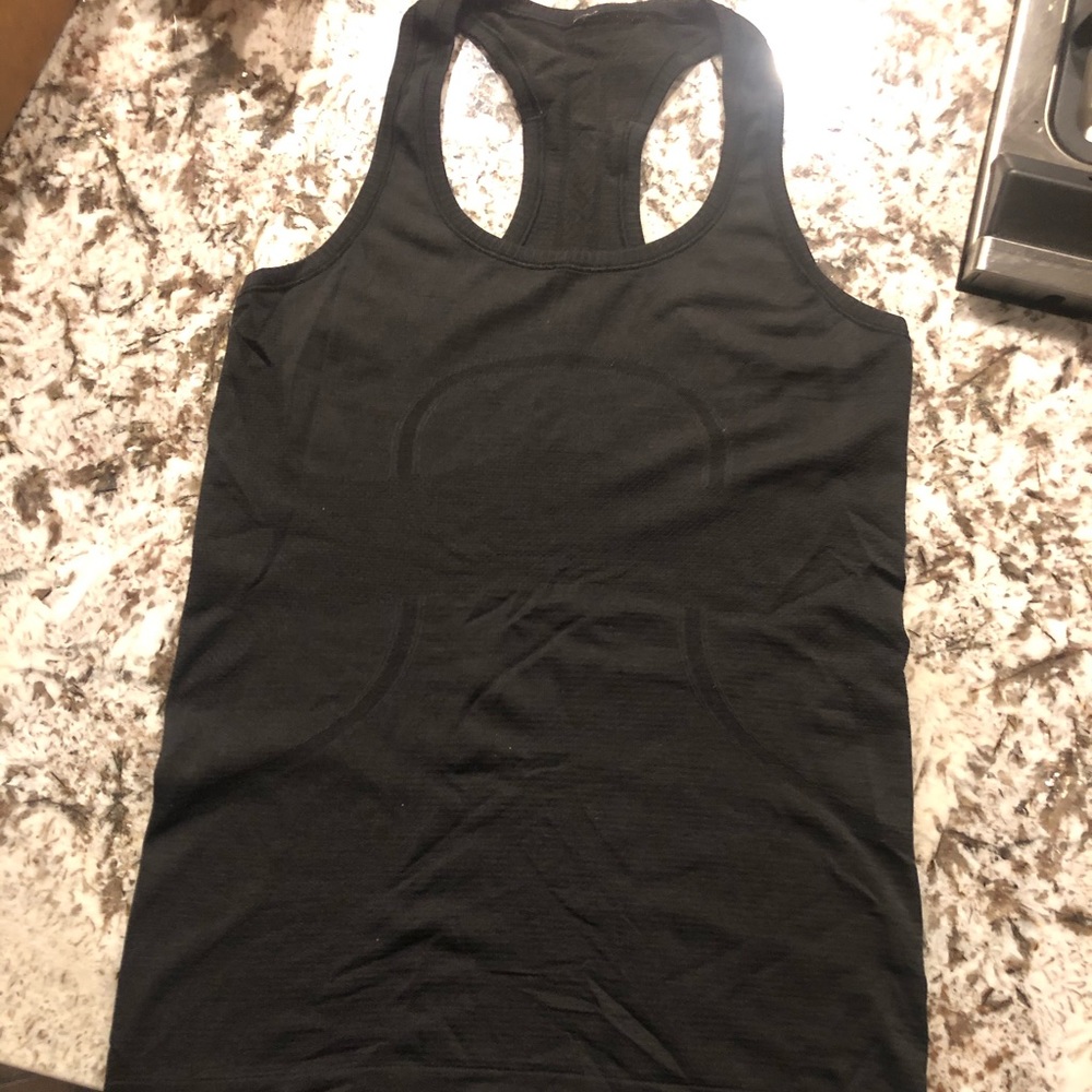 Lululemon swiftly tech racerback black tank top